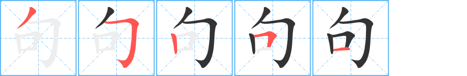 句的筆順筆畫